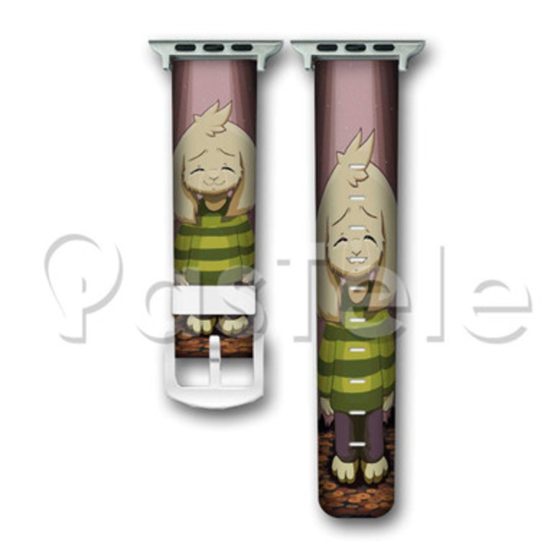 Asriel Undertale Custom Personaliez Apple Watch Band 38mm 40mm 42mm 44mm Leather
