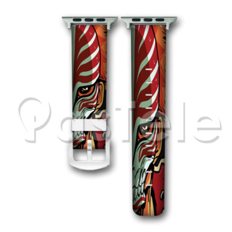 Bleach 2 Custom Personaliez Apple Watch Band 38mm 40mm 42mm 44mm Leather