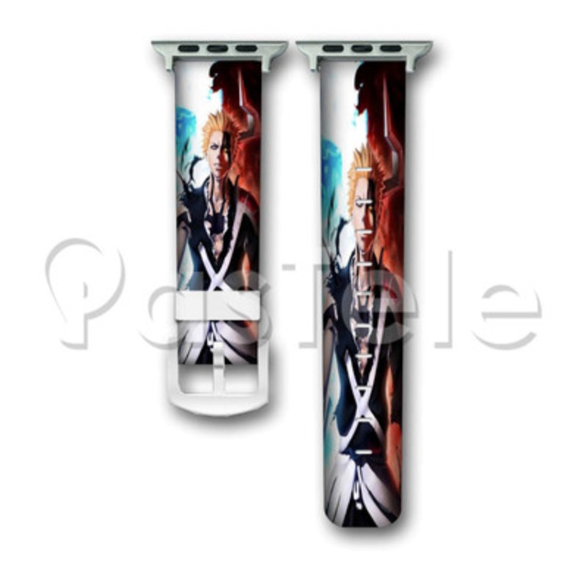 Bleach 3 Custom Personaliez Apple Watch Band 38mm 40mm 42mm 44mm Leather