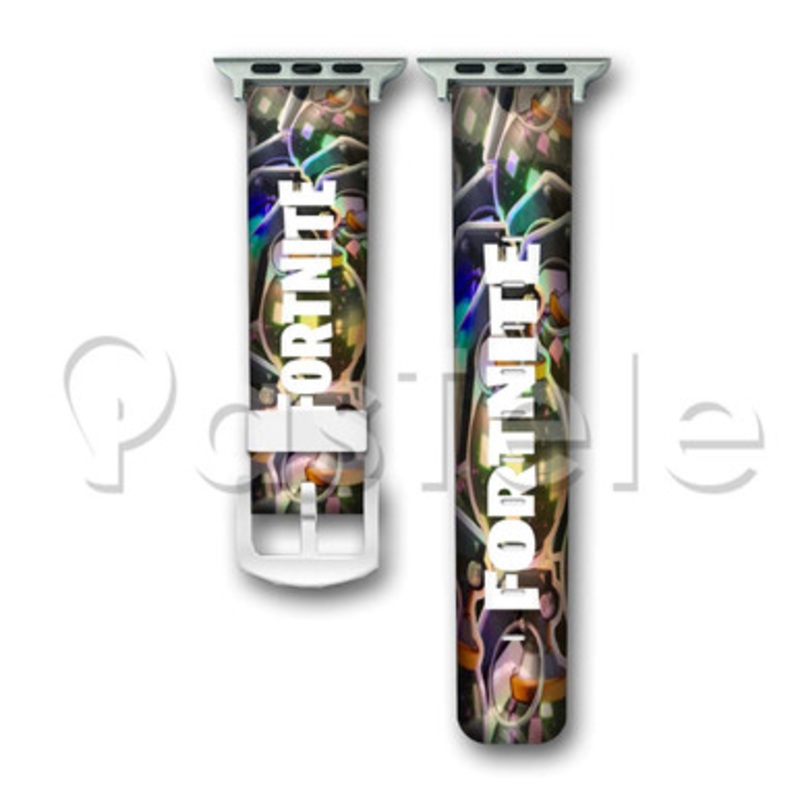 Boogie Bomb Fortnite Custom Personaliez Apple Watch Band 38mm 40mm 42mm 44mm Leather