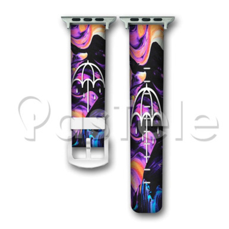 Bring Me The Horizon Doomed Custom Personaliez Apple Watch Band 38mm 40mm 42mm 44mm Leather
