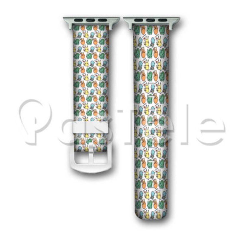 Gen 1 Pokemon Custom Personaliez Apple Watch Band 38mm 40mm 42mm 44mm Leather