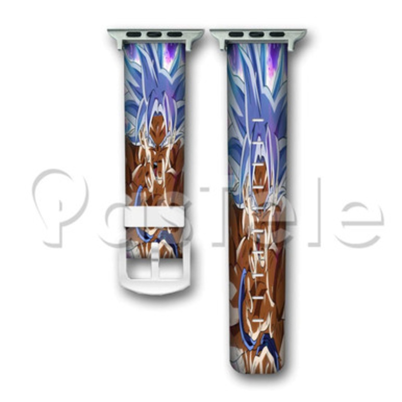 Goku Kamehame Custom Personaliez Apple Watch Band 38mm 40mm 42mm 44mm Leather