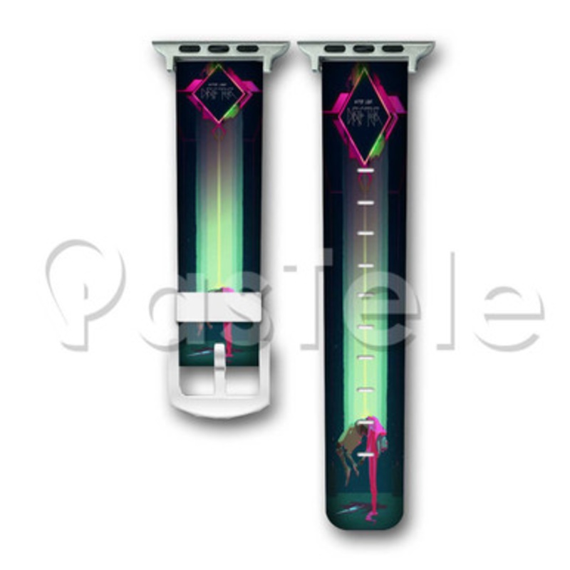 Hyper Light Drifter Custom Personaliez Apple Watch Band 38mm 40mm 42mm 44mm Leather