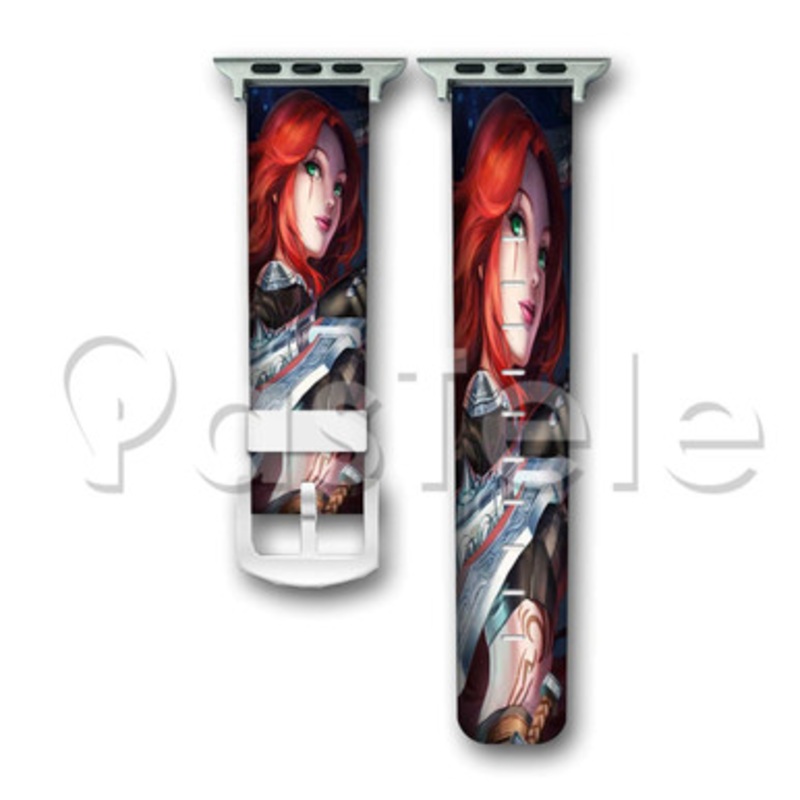Katarina League of Legends Custom Personaliez Apple Watch Band 38mm 40mm 42mm 44mm Leather