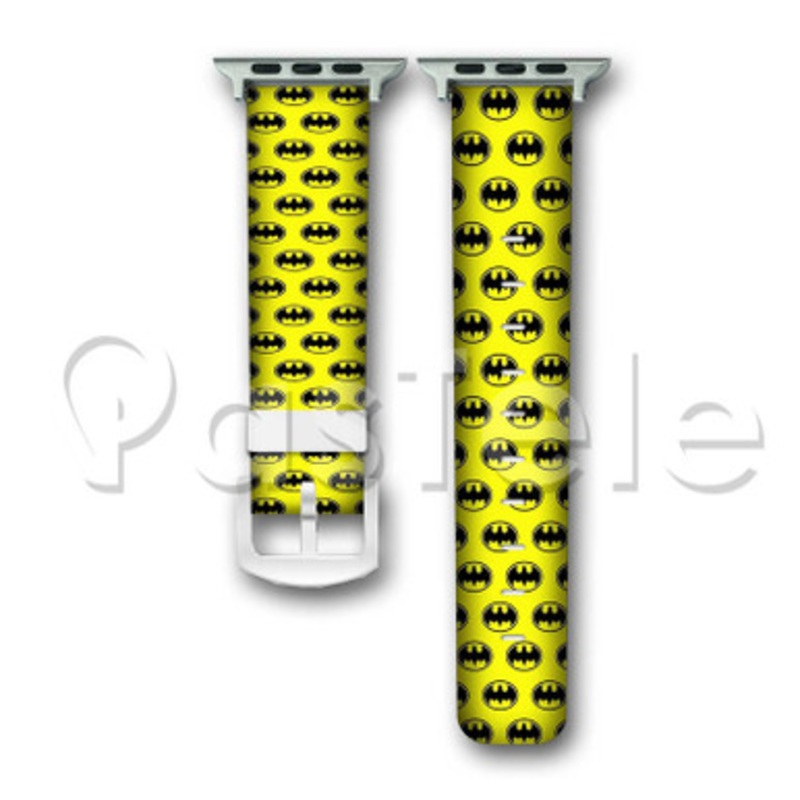 Batman Collage Custom Personaliez Apple Watch Band 38mm 40mm 42mm 44mm Leather