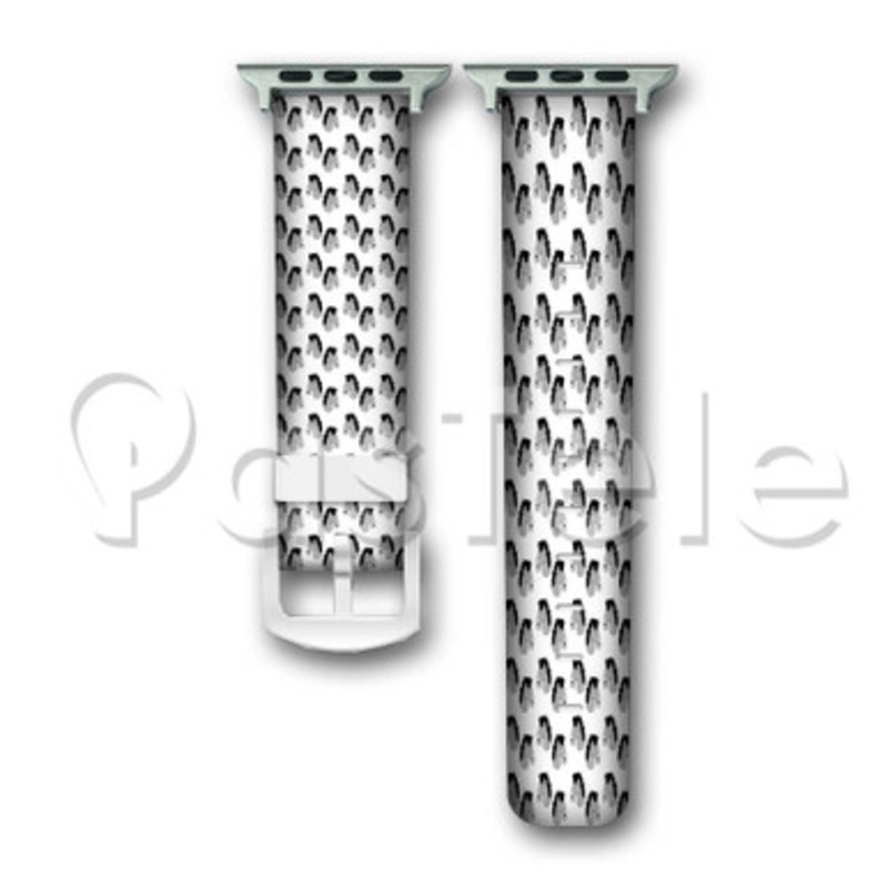 Bojack Horseman Pattern Custom Personaliez Apple Watch Band 38mm 40mm 42mm 44mm Leather