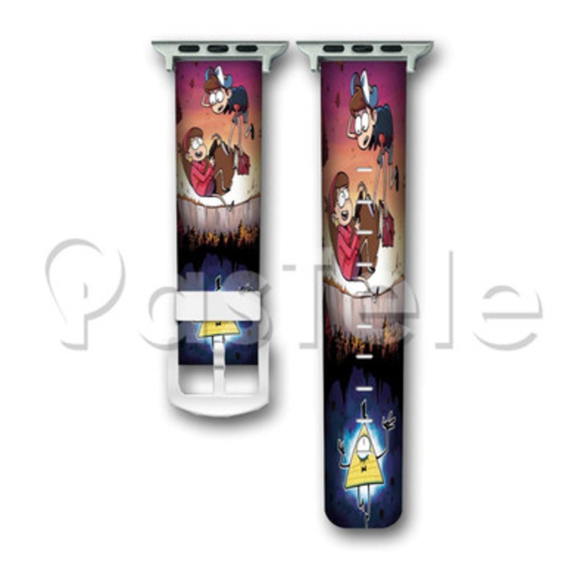 Gravity Falls 2 Custom Personaliez Apple Watch Band 38mm 40mm 42mm 44mm Leather