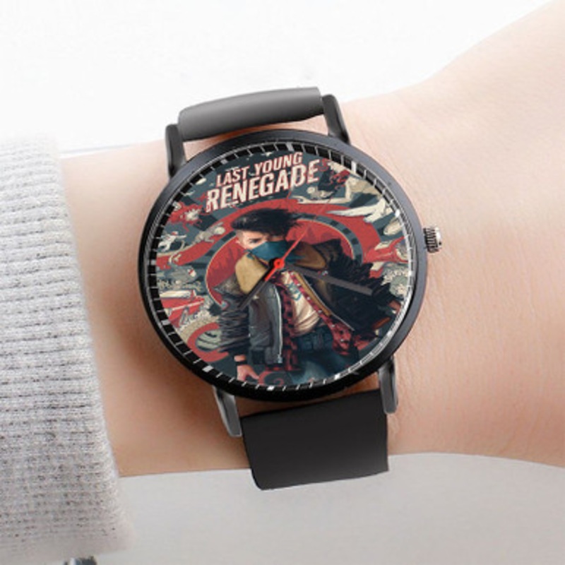 Pastele All Time Low Last Young Renegade Watch Custom Unisex Black Quartz Watch Premium Gift Box Watches