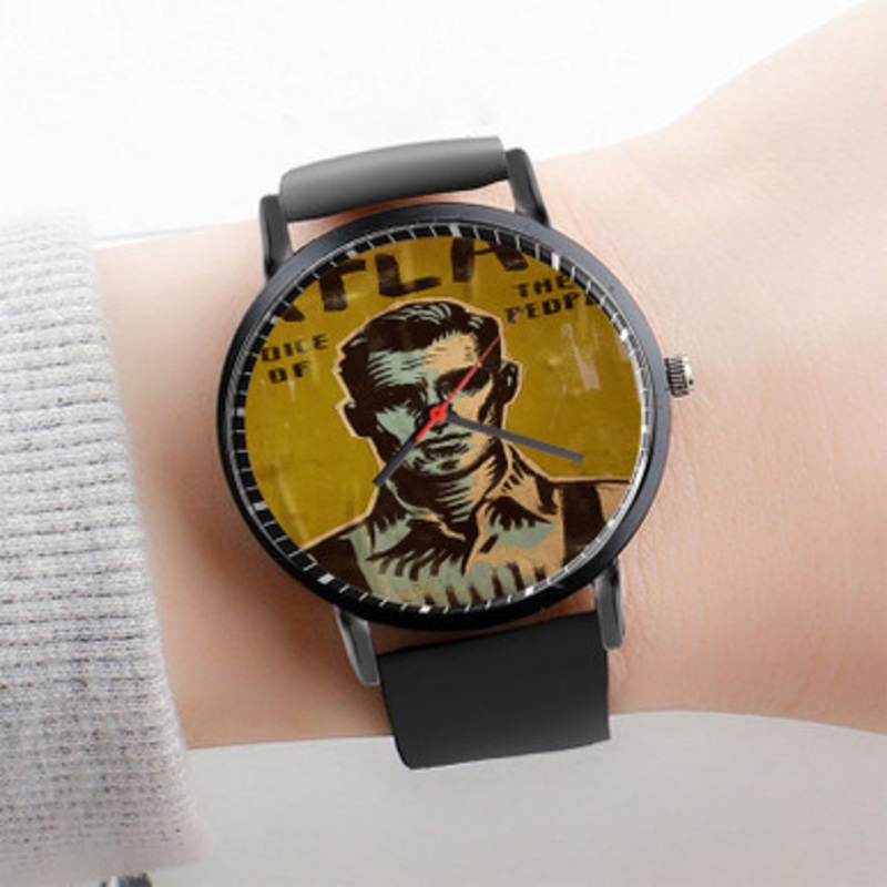 Pastele Atlas Bioshock Watch Custom Unisex Black Quartz Watch Premium Gift Box Watches