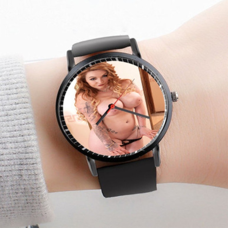 Pastele Harmony Reigns Watch Custom Unisex Black Quartz Watch Premium Gift Box Watches