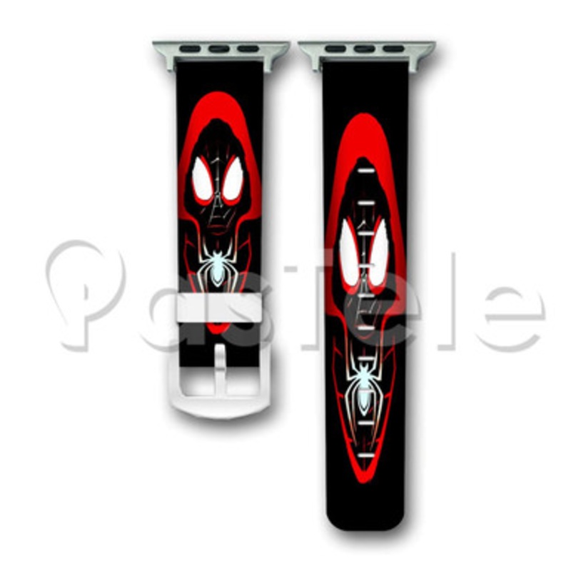 Spider Verse Custom Personaliez Apple Watch Band 38mm 40mm 42mm 44mm Leather