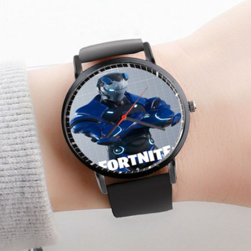 Pastele Carbide Fortnite Watch Custom Unisex Black Quartz Watch Premium Gift Box Watches