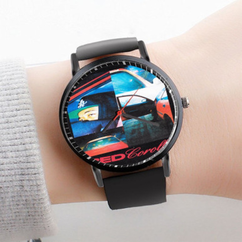 Pastele Deez Nuts Domo Genesis Watch Custom Unisex Black Quartz Watch Premium Gift Box Watches