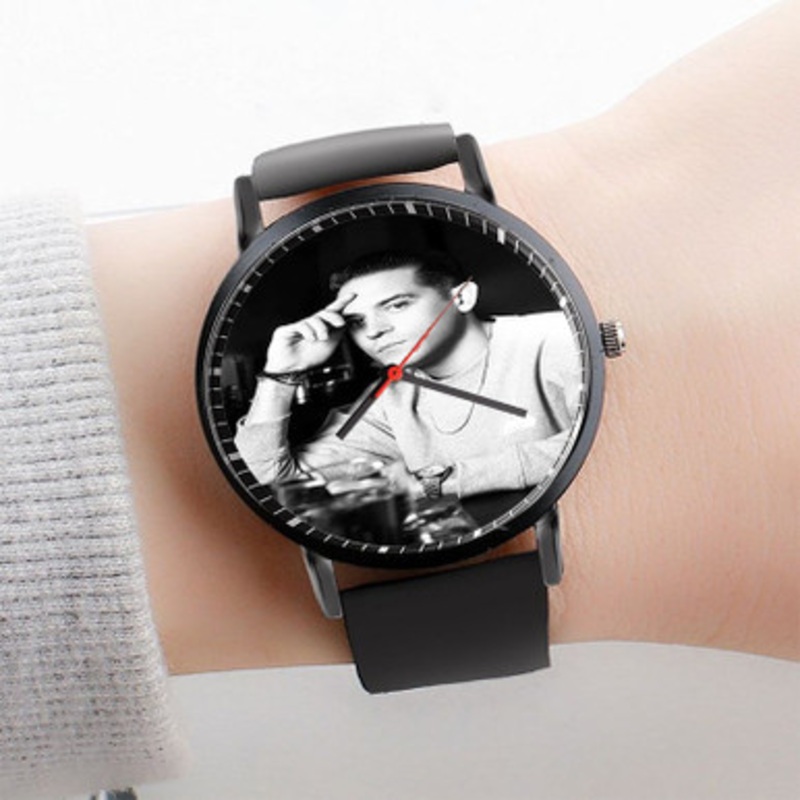 Pastele G Eazy Watch Custom Unisex Black Quartz Watch Premium Gift Box Watches