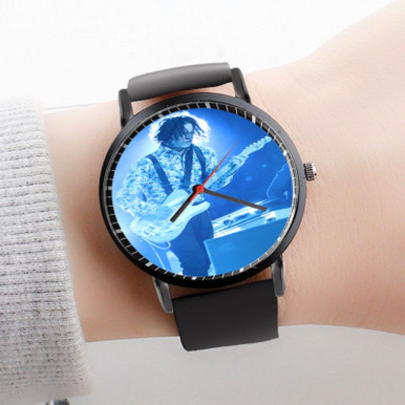 Pastele Jack White Live Watch Custom Unisex Black Quartz Watch Premium Gift Box Watches