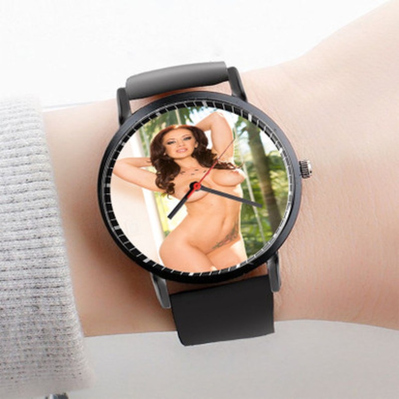 Pastele Jayden Jaymes Art Watch Custom Unisex Black Quartz Watch Premium Gift Box Watches