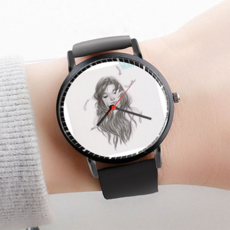 Pastele John Mayer Still Feel Like Your Man Watch Custom Unisex Black Quartz Watch Premium Gift Box Watches