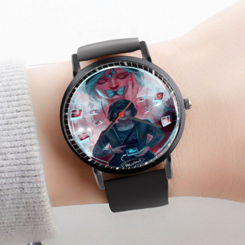 Pastele Life Is Strange Watch Custom Unisex Black Quartz Watch Premium Gift Box Watches
