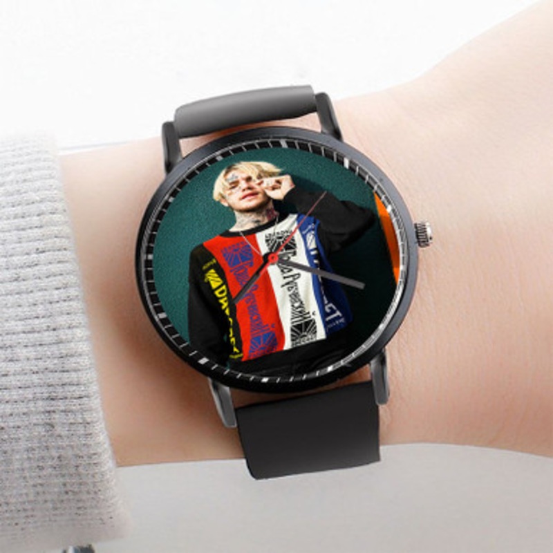 Pastele Lil Peep New Watch Custom Unisex Black Quartz Watch Premium Gift Box Watches