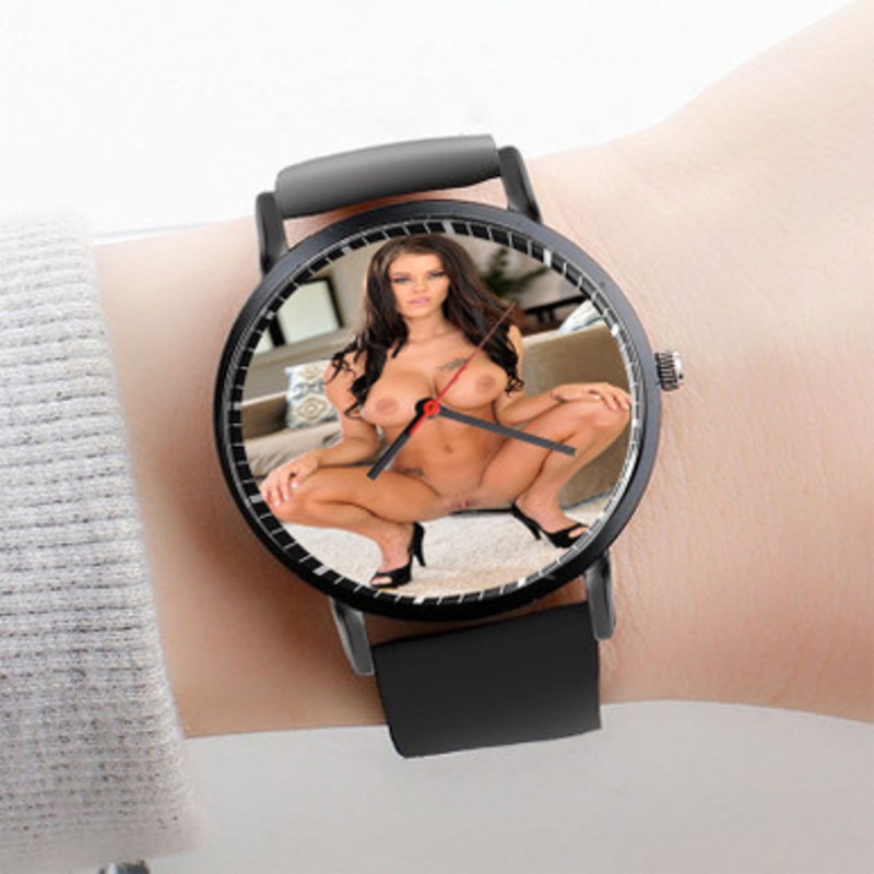 Pastele Peta Jensen Art Watch Custom Unisex Black Quartz Watch Premium Gift Box Watches