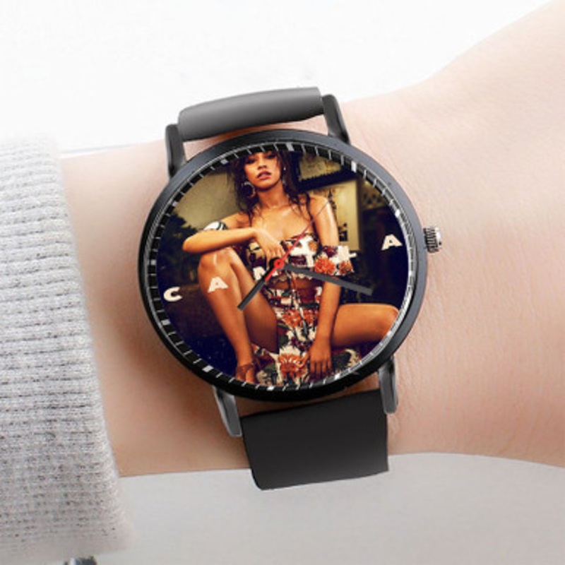 Pastele Real Friends Camila Cabello Watch Custom Unisex Black Quartz Watch Premium Gift Box Watches