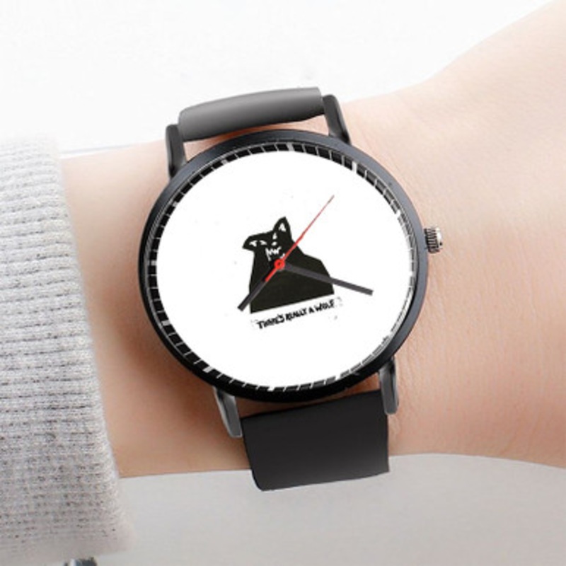 Pastele Russ Me You Watch Custom Unisex Black Quartz Watch Premium Gift Box Watches