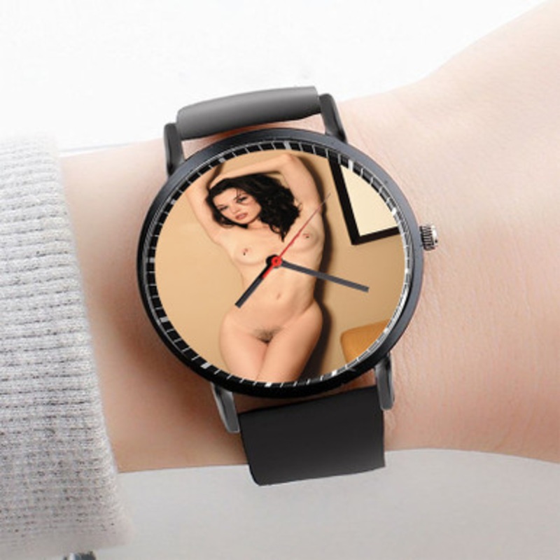 Pastele Stoya Watch Custom Unisex Black Quartz Watch Premium Gift Box Watches