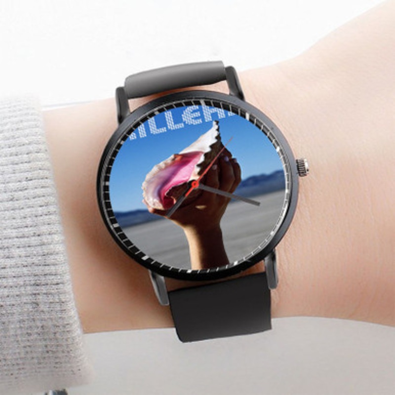 Pastele The Killers Art Watch Custom Unisex Black Quartz Watch Premium Gift Box Watches