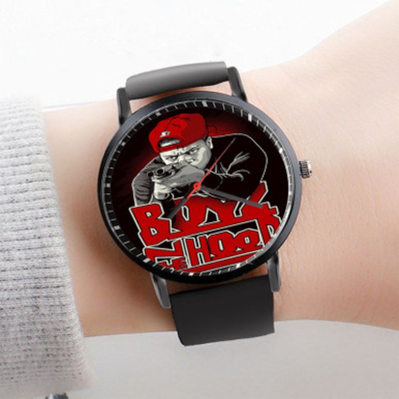 Pastele Boyz N The Hood Watch Custom Unisex Black Quartz Watch Premium Gift Box Watches