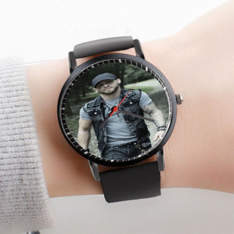 Pastele Brantley Gilbert New Watch Custom Unisex Black Quartz Watch Premium Gift Box Watches