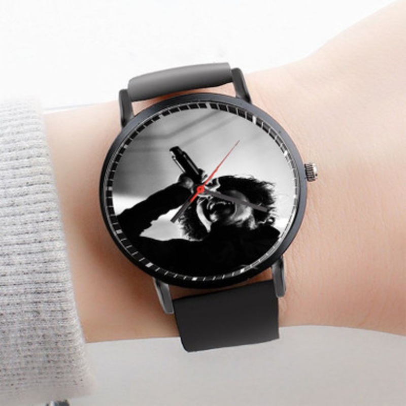 Pastele Bring Me The Horizon Oliver Sykes Watch Custom Unisex Black Quartz Watch Premium Gift Box Watches