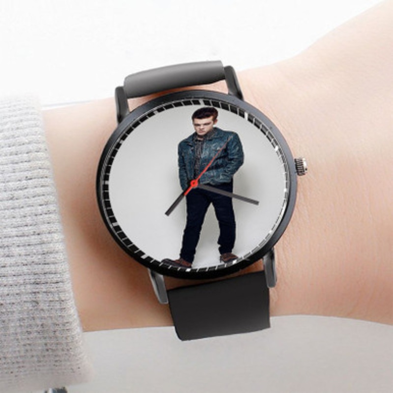 Pastele Cameron Monaghan Watch Custom Unisex Black Quartz Watch Premium Gift Box Watches