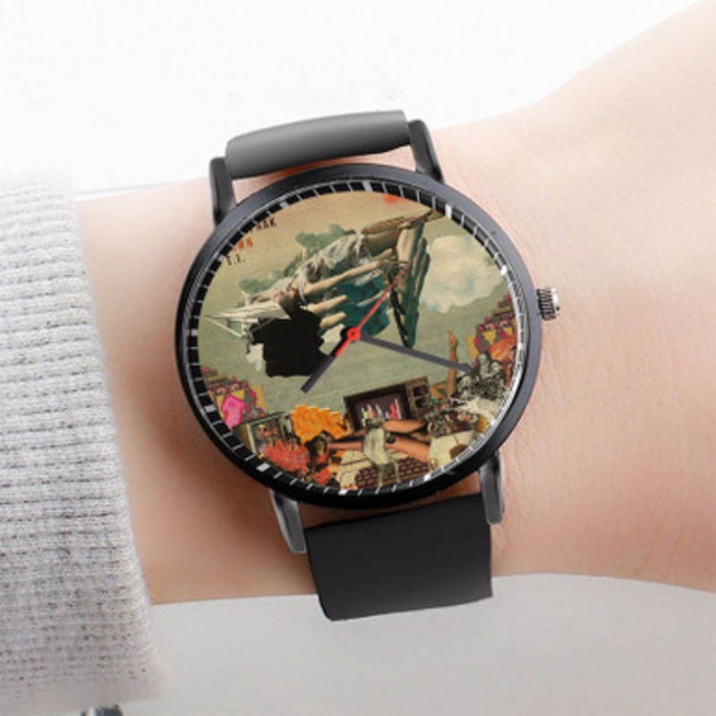 Pastele Come Down Anderson Paak Feat Sc Hoolboy Q Ty Dolla ign Watch Custom Unisex Black Quartz Watch Premium Gift Box Watches