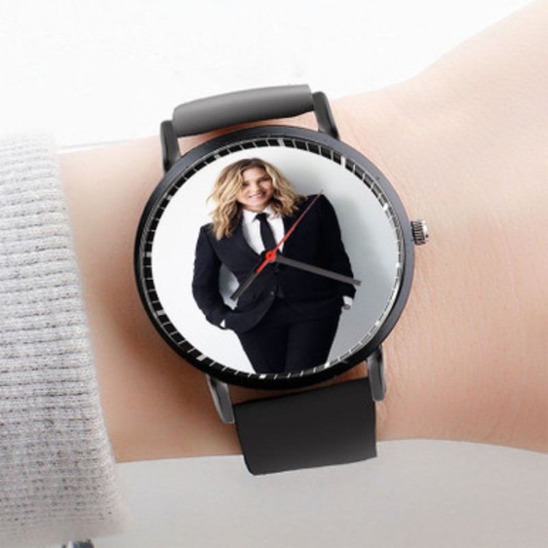 Pastele Diana Krall Watch Custom Unisex Black Quartz Watch Premium Gift Box Watches
