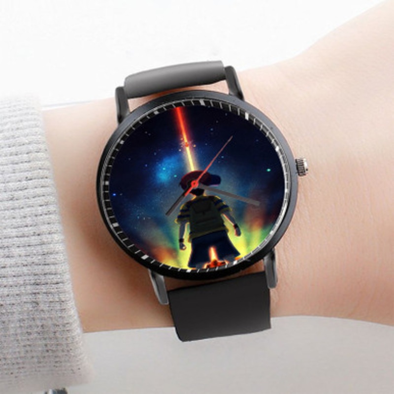 Pastele Earth Bound Mother 2 Watch Custom Unisex Black Quartz Watch Premium Gift Box Watches