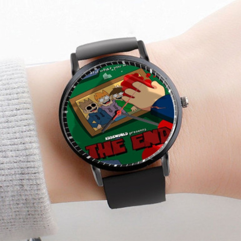 Pastele Eddsworld The End Watch Custom Unisex Black Quartz Watch Premium Gift Box Watches