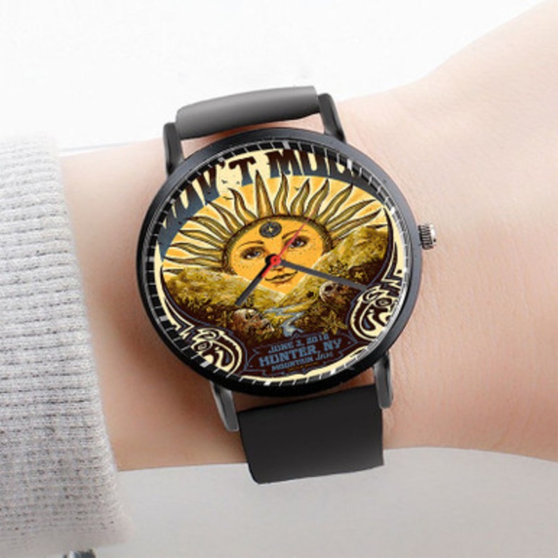 Pastele Gov t Mule Watch Custom Unisex Black Quartz Watch Premium Gift Box Watches