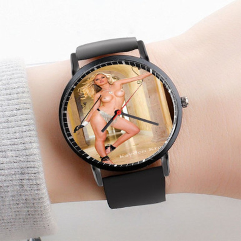 Pastele Kayden Kross Watch Custom New Unisex Black Quartz Watch Premium Gift Box Watches