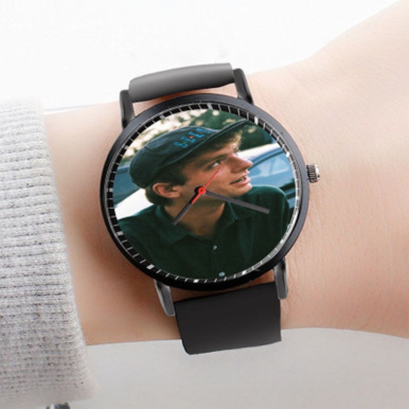 Pastele Mac De Marco Art Watch Custom Unisex Black Quartz Watch Premium Gift Box Watches