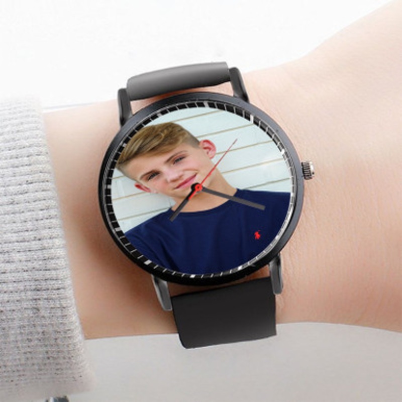 Pastele Matty BRaps New Watch Custom Unisex Black Quartz Watch Premium Gift Box Watches