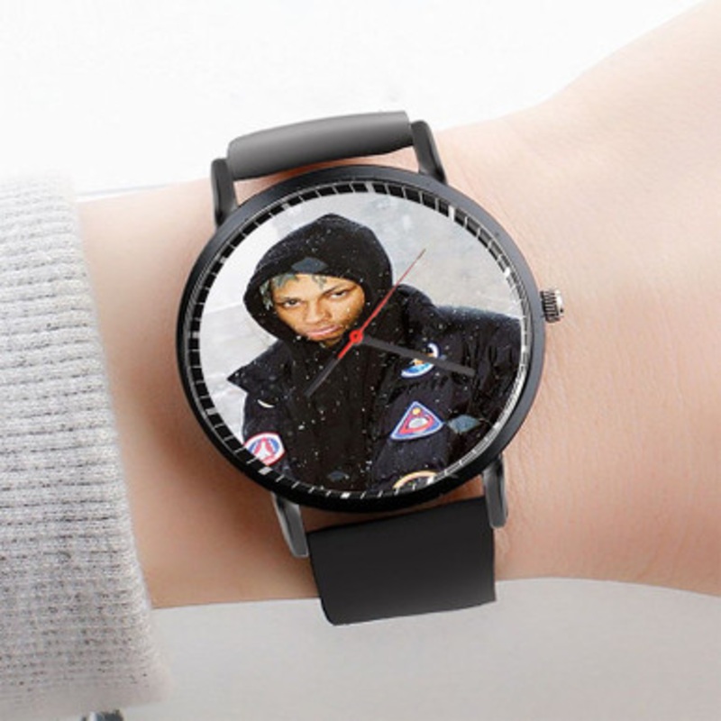 Pastele Night Lovell Watch Custom Unisex Black Quartz Watch Premium Gift Box Watches