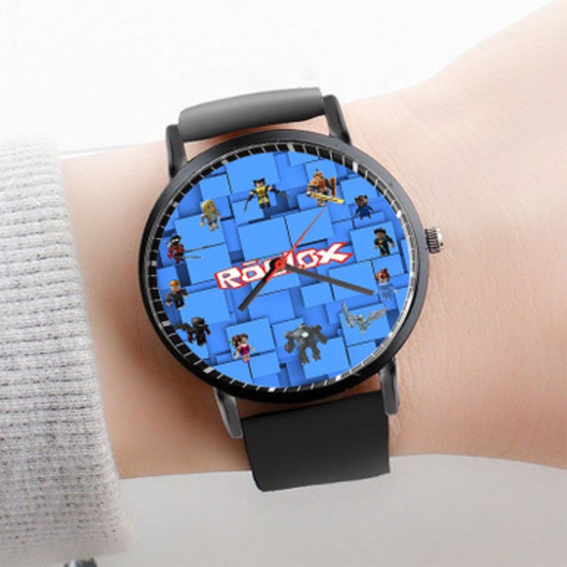 Pastele Roblox Watch Custom New Unisex Black Quartz Watch Premium Gift Box Watches