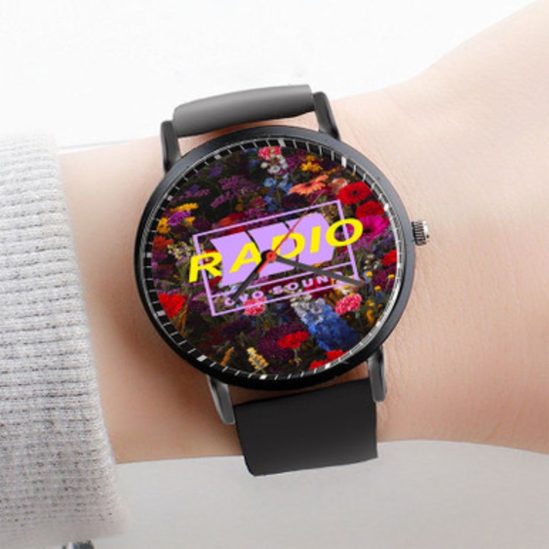Pastele Secret Passionfruit Drake The Weeknd Watch Custom Unisex Black Quartz Watch Premium Gift Box Watches