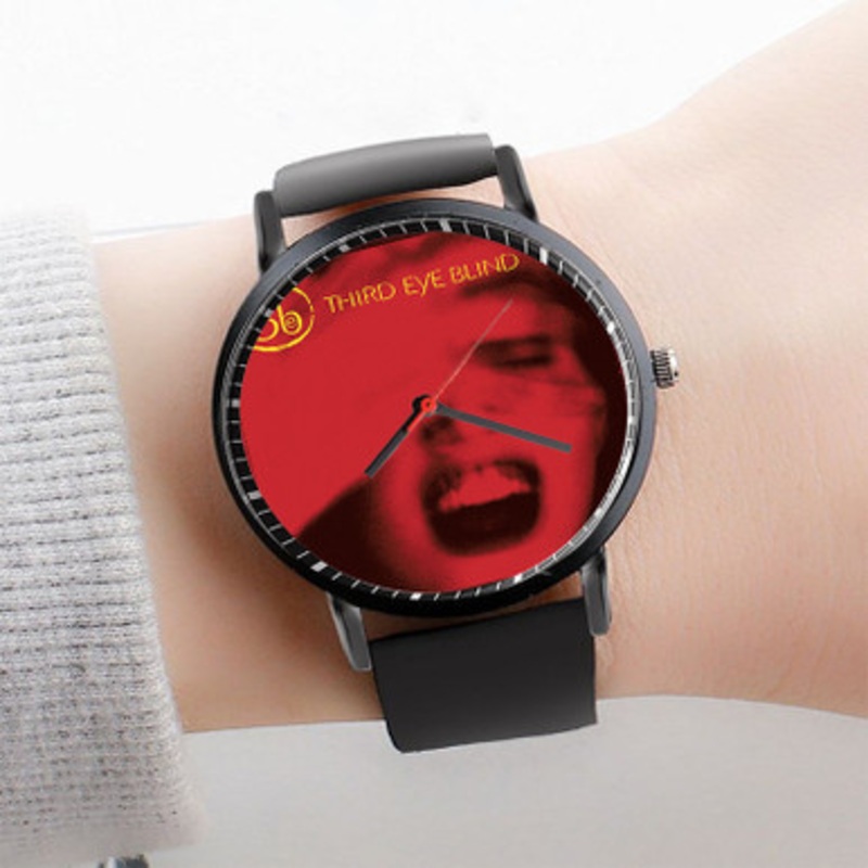 Pastele Third Eye Blind Debut Album Watch Custom Unisex Black Quartz Watch Premium Gift Box Watches