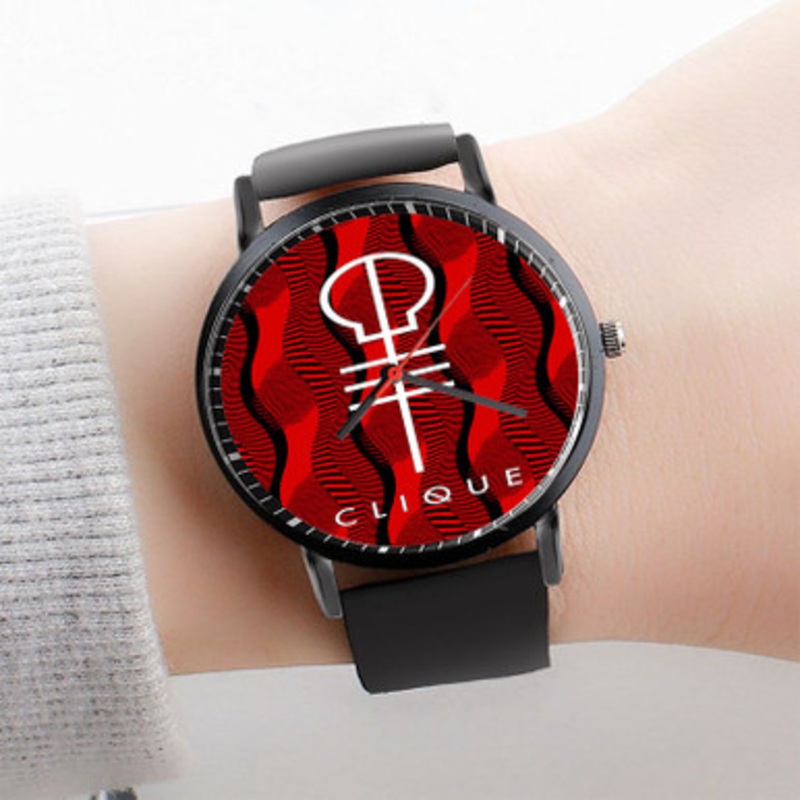Pastele Twenty One Pilots Clique Watch Custom Unisex Black Quartz Watch Premium Gift Box Watches