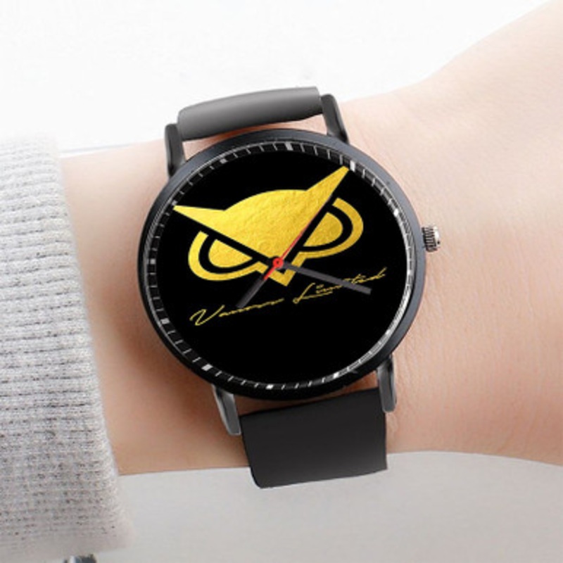 Pastele Vanoss Gaming Art Watch Custom Unisex Black Quartz Watch Premium Gift Box Watches