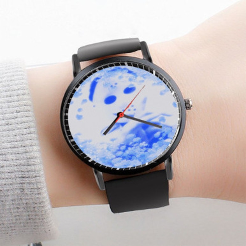 Pastele Yung Lean Frost God Watch Custom Unisex Black Quartz Watch Premium Gift Box Watches