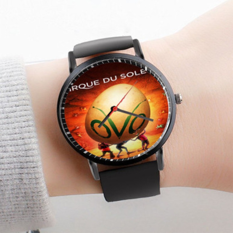 Pastele Cirque du Soleil Ovo Watch Custom Unisex Black Quartz Watch Premium Gift Box Watches