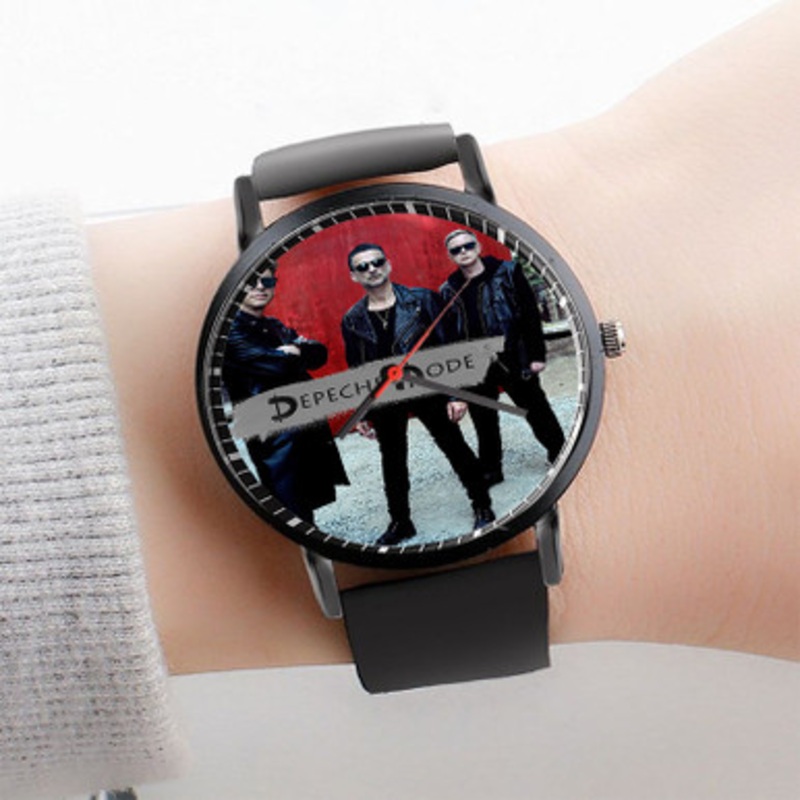 Pastele Depeche Mode Global Spirit Tour Watch Custom Unisex Black Quartz Watch Premium Gift Box Watches